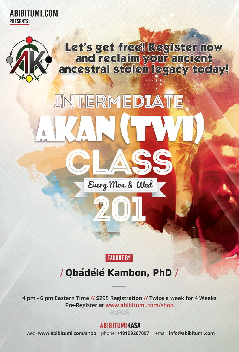 Akan Class Intermediate Online